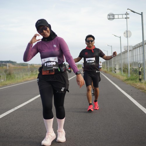 Race photo from KEDIRI HALF MARATHON 2026