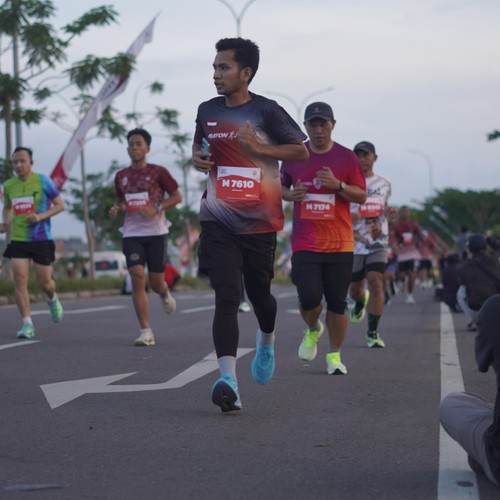 Race photo from KEDIRI HALF MARATHON 2026
