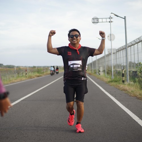 Race photo from KEDIRI HALF MARATHON 2026