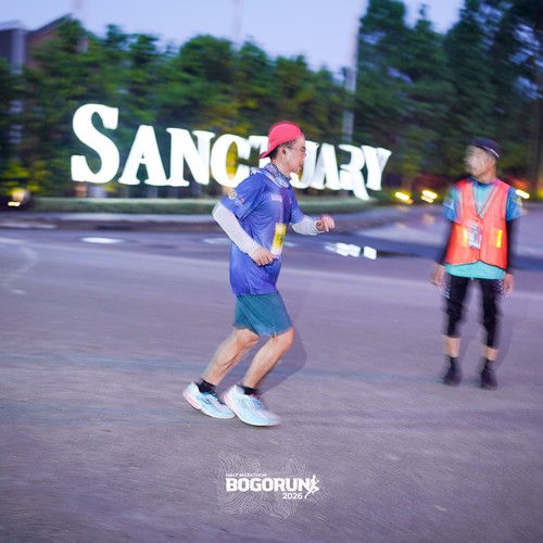 Race photo from BOGORUN 2026