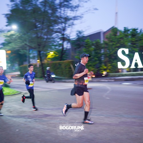 Race photo from BOGORUN 2026