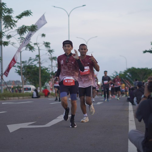 Race photo from KEDIRI HALF MARATHON 2026