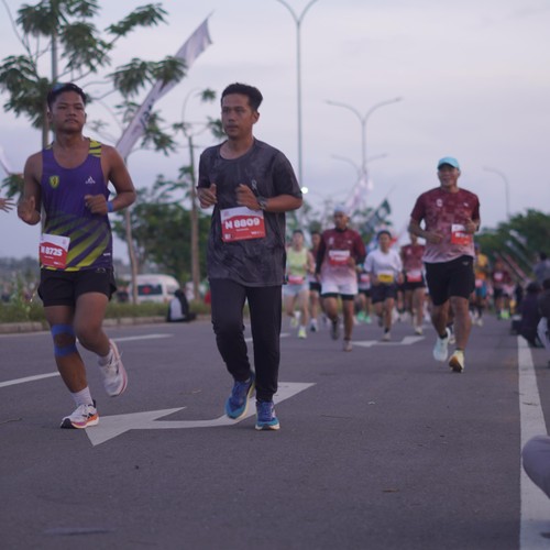 Race photo from KEDIRI HALF MARATHON 2026