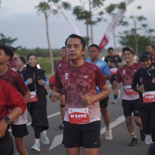 Race photo from KEDIRI HALF MARATHON 2026