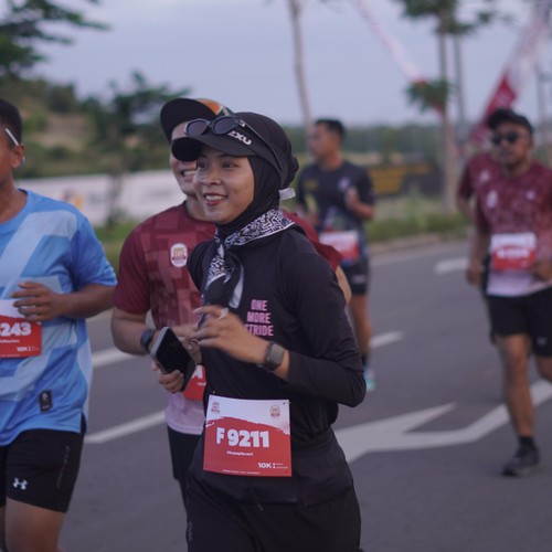 Race photo from KEDIRI HALF MARATHON 2026