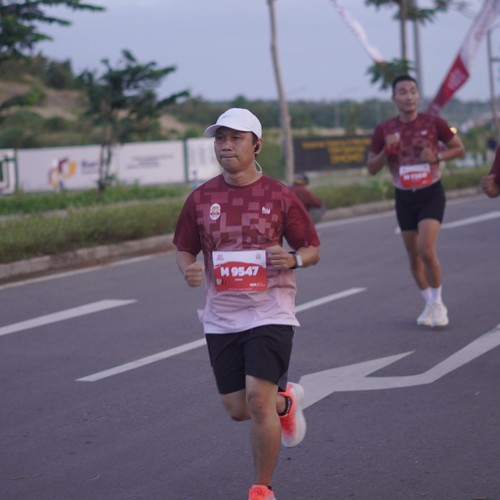 Race photo from KEDIRI HALF MARATHON 2026