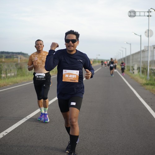 Race photo from KEDIRI HALF MARATHON 2026