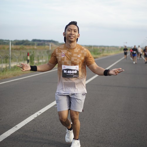 Race photo from KEDIRI HALF MARATHON 2026