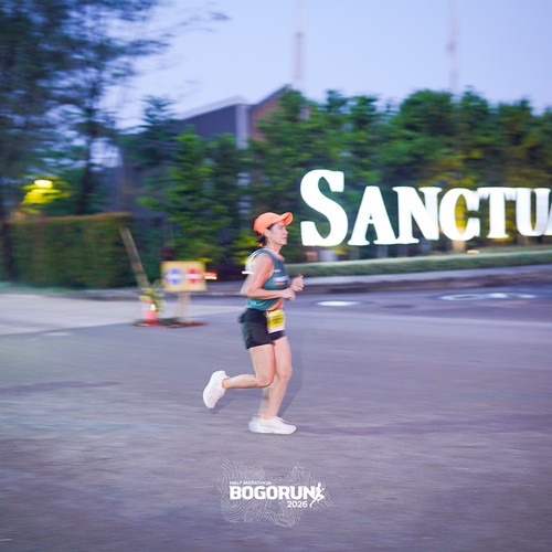 Race photo from BOGORUN 2026
