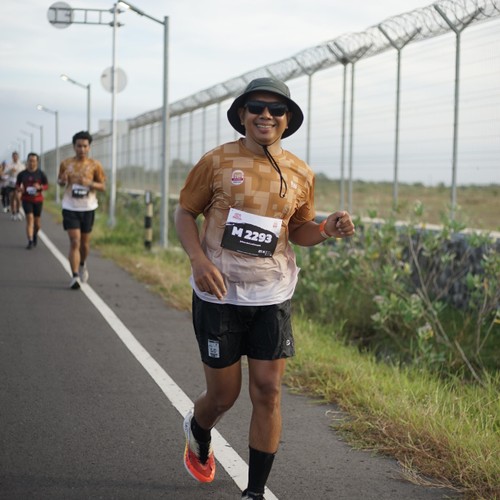 Race photo from KEDIRI HALF MARATHON 2026
