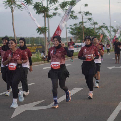 Race photo from KEDIRI HALF MARATHON 2026