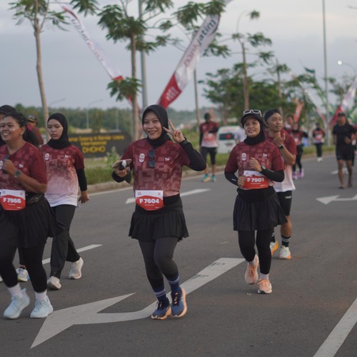 Race photo from KEDIRI HALF MARATHON 2026
