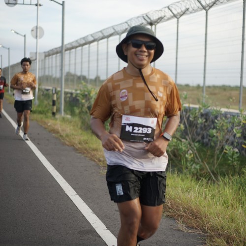 Race photo from KEDIRI HALF MARATHON 2026