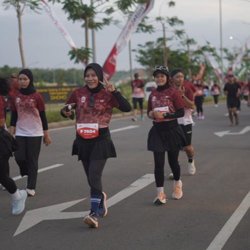 Race photo from KEDIRI HALF MARATHON 2026