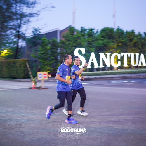 Race photo from BOGORUN 2026