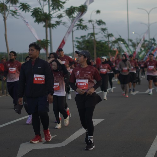 Race photo from KEDIRI HALF MARATHON 2026
