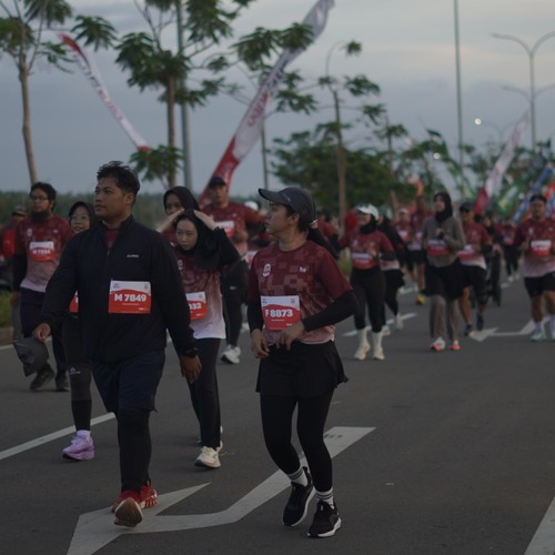 Race photo from KEDIRI HALF MARATHON 2026