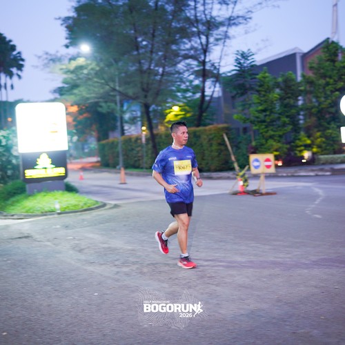 Race photo from BOGORUN 2026