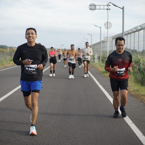 Race photo from KEDIRI HALF MARATHON 2026