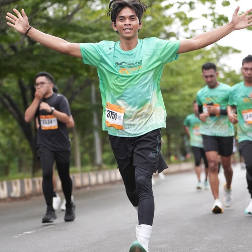 Race photo from ARUTMIN BORNEO RUN 2025