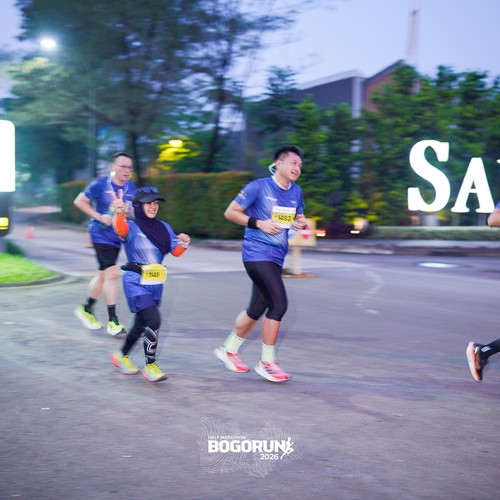 Race photo from BOGORUN 2026