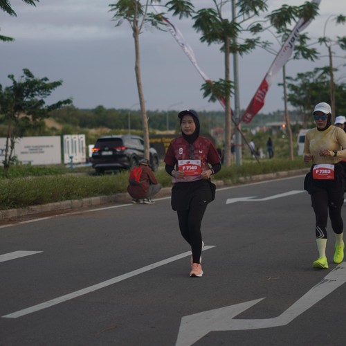 Race photo from KEDIRI HALF MARATHON 2026
