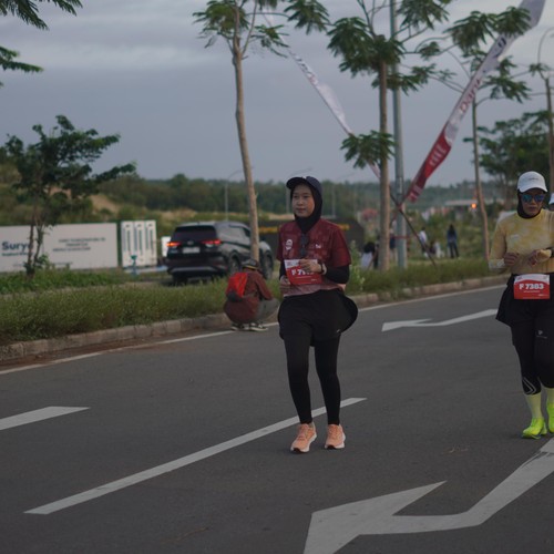 Race photo from KEDIRI HALF MARATHON 2026