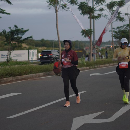 Race photo from KEDIRI HALF MARATHON 2026