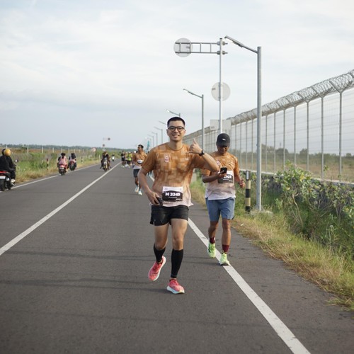 Race photo from KEDIRI HALF MARATHON 2026