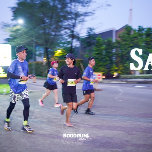 Race photo from BOGORUN 2026