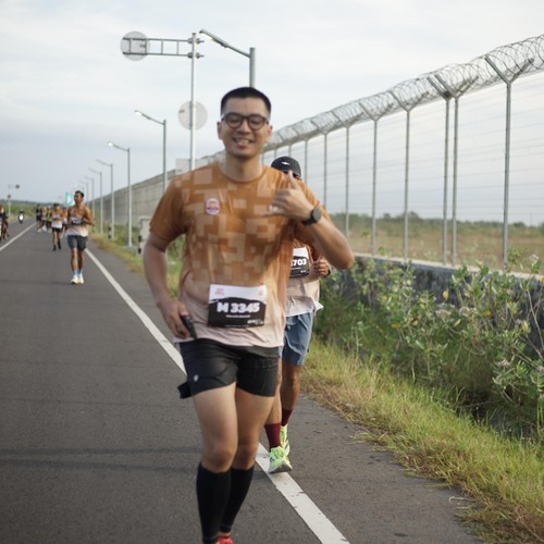 Race photo from KEDIRI HALF MARATHON 2026