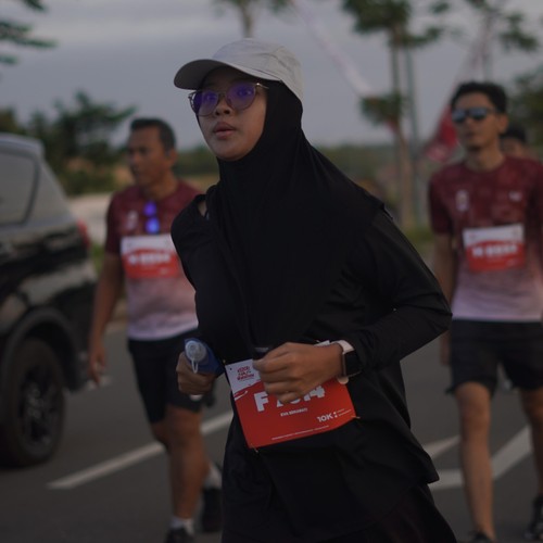 Race photo from KEDIRI HALF MARATHON 2026