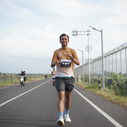 Race photo from KEDIRI HALF MARATHON 2026