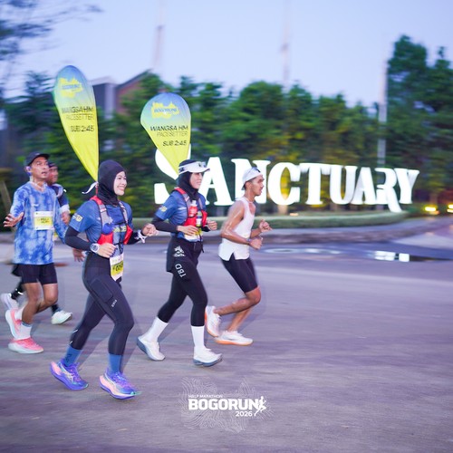 Race photo from BOGORUN 2026