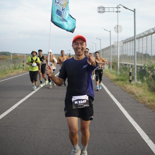 Race photo from KEDIRI HALF MARATHON 2026