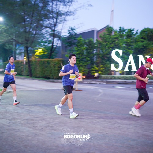 Race photo from BOGORUN 2026