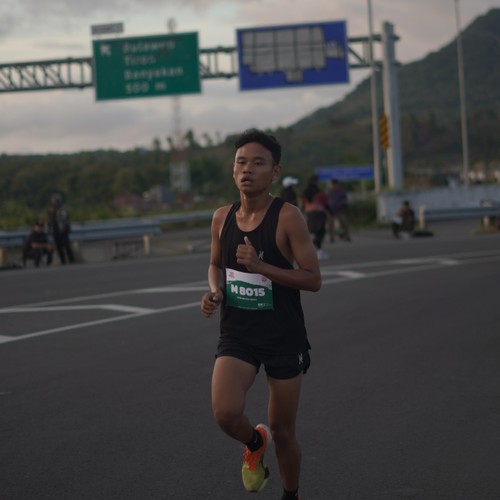 Race photo from KEDIRI HALF MARATHON 2026