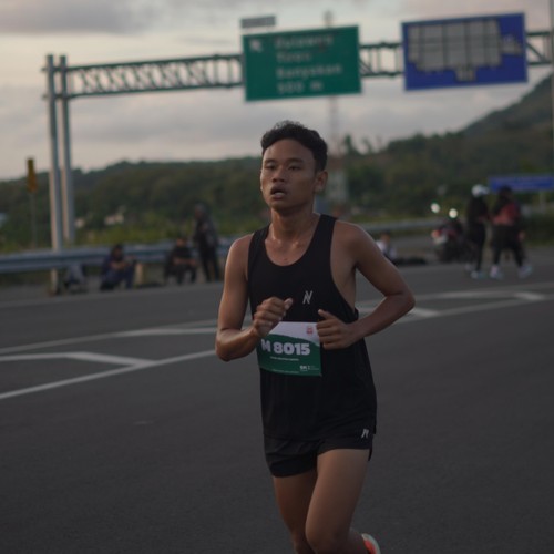 Race photo from KEDIRI HALF MARATHON 2026