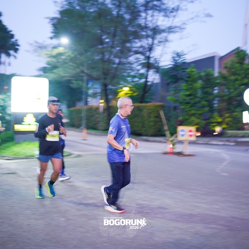 Race photo from BOGORUN 2026