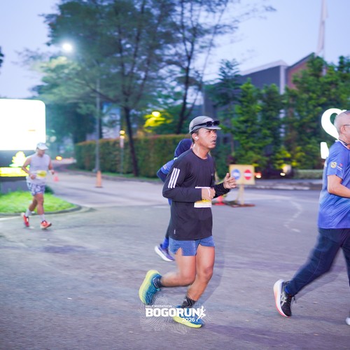 Race photo from BOGORUN 2026