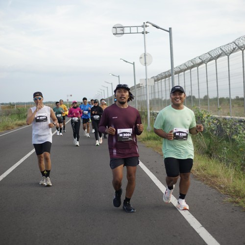 Race photo from KEDIRI HALF MARATHON 2026