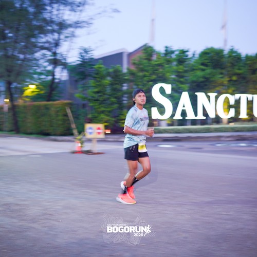 Race photo from BOGORUN 2026
