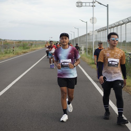 Race photo from KEDIRI HALF MARATHON 2026