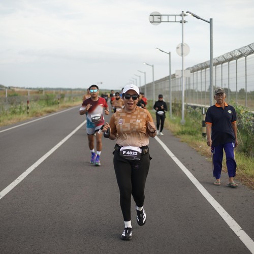 Race photo from KEDIRI HALF MARATHON 2026