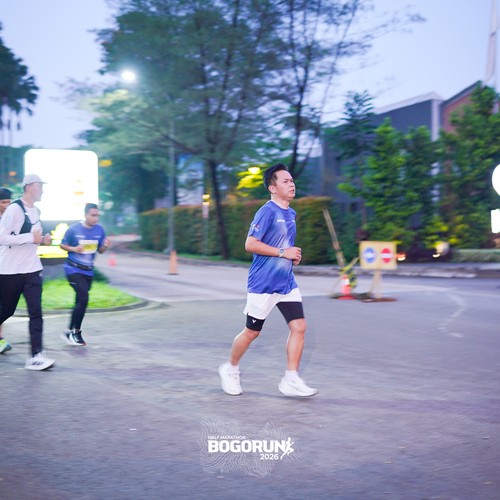 Race photo from BOGORUN 2026