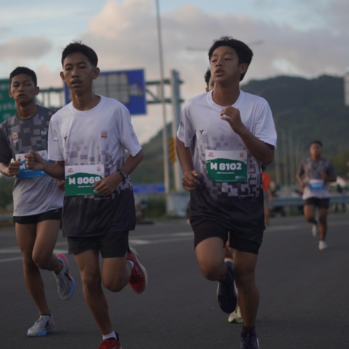 Race photo from KEDIRI HALF MARATHON 2026