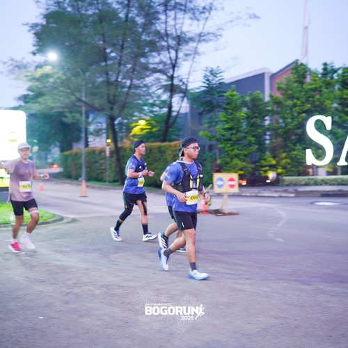 Race photo from BOGORUN 2026
