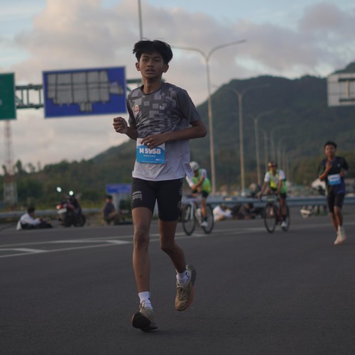 Race photo from KEDIRI HALF MARATHON 2026