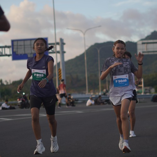 Race photo from KEDIRI HALF MARATHON 2026