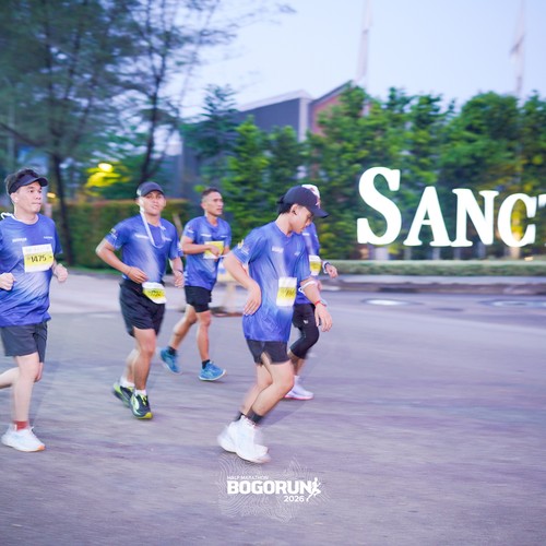 Race photo from BOGORUN 2026